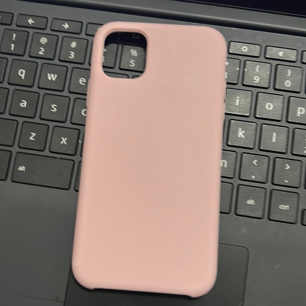 Pink iPhone 11 case